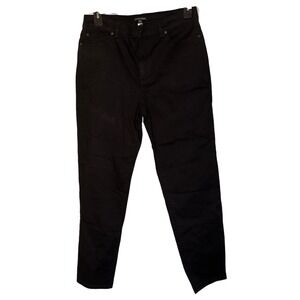 Eileen Fisher Womens Medium Organic Cotton Stretch Denim Black‎ Jeans NWT